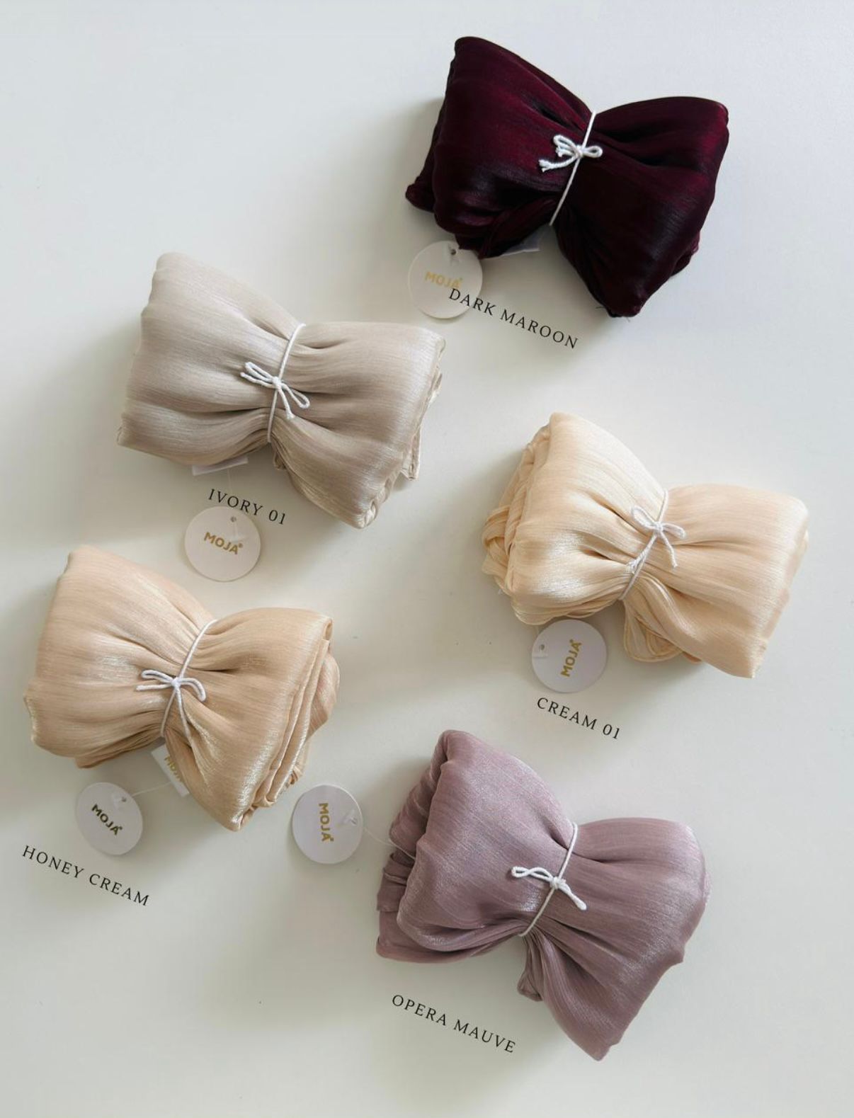 MOJA Organza Shimmer Set 4